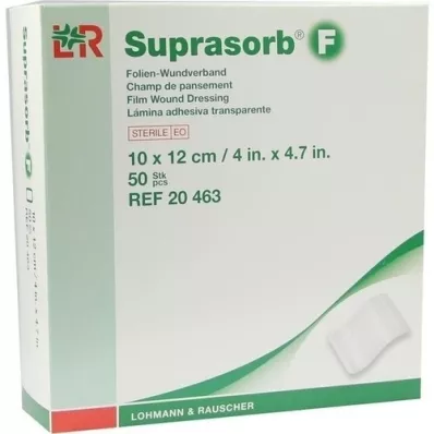 SUPRASORB F Curativo em folha 10x12 cm estéril, 50 unid SUPRASORB F Curativo em folha 10x12 cm estéril, 50 unid