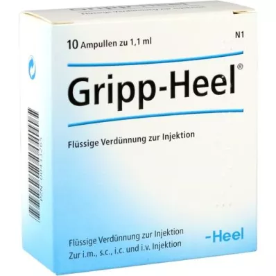 GRIPP-HEEL Ampolas, 10 unidades