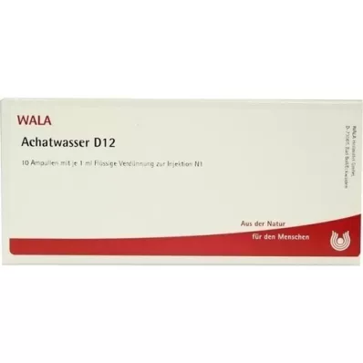 ACHATWASSER D 12 ampolas, 10X1 ml ACHATWASSER D 12 ampolas, 10X1 ml