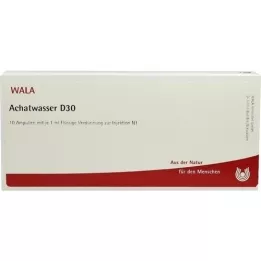 ACHATWASSER D 30 ampolas, 10X1 ml