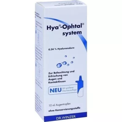 HYA-OPHTAL colírio do sistema, 10 ml HYA-OPHTAL colírio do sistema, 10 ml