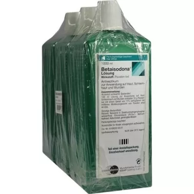 BETAISODONA Solução, 3X1000 ml BETAISODONA Solução, 3X1000 ml