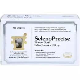 SELENOPRECISE 100 μg de drageias Pharma Nord, 150 peças
