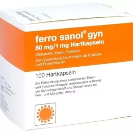 FERRO SANOL gyn Hartkaps.m.msr.überz.Pellets, 100 unidades