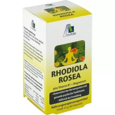 RHODIOLA ROSEA Cápsulas 200 mg, 60 unidades RHODIOLA ROSEA Cápsulas 200 mg, 60 unidades