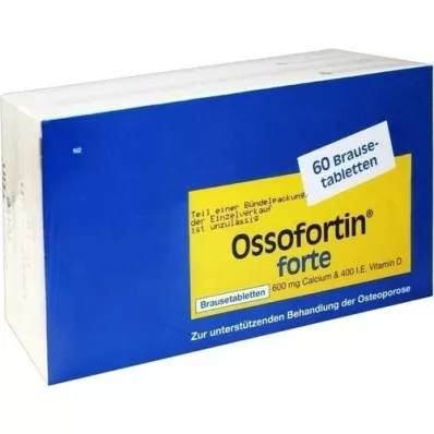OSSOFORTIN comprimidos efervescentes fortes, 60 unidades