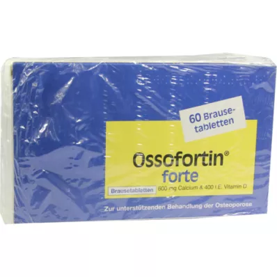 OSSOFORTIN comprimidos efervescentes fortes, 120 unidades