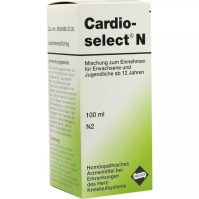 CARDIOSELECT N gotas, 100 ml CARDIOSELECT N gotas, 100 ml