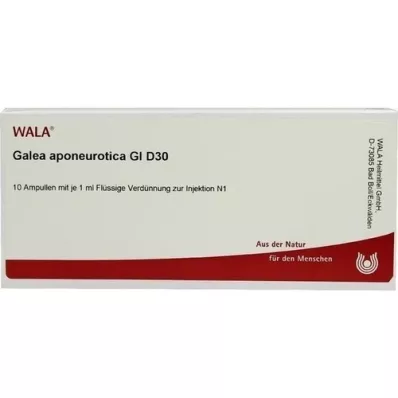 GALEA aponeurótica GL D 30 ampolas, 10X1 ml GALEA aponeurótica GL D 30 ampolas, 10X1 ml