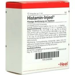 HISTAMIN Ampolas Injeel, 10 unidades