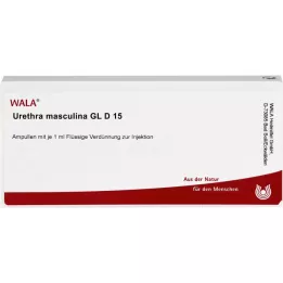 URETHRA masculino GL D 15 ampolas, 10X1 ml
