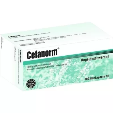 CEFANORM Cápsulas duras, 100 unidades CEFANORM Cápsulas duras, 100 unidades