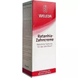 WELEDA Pasta de dentes Ratanhia, 75 ml