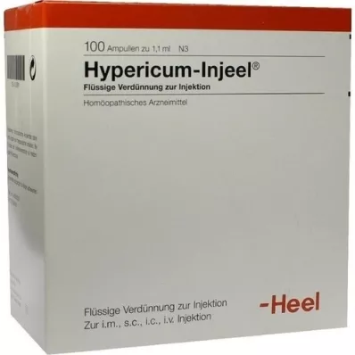 HYPERICUM INJEEL Ampolas, 100 unidades HYPERICUM INJEEL Ampolas, 100 unidades