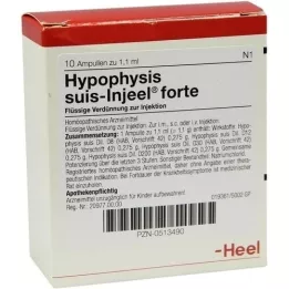 HYPOPHYSIS SUIS Ampolas Injeel forte, 10 unid