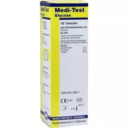 MEDI-TEST Tiras de teste de glicose, 100 peças