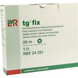 TG ligadura de rede fixa B 25 m branca, 1 peça