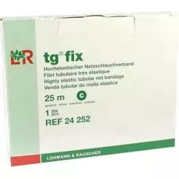 TG bandagem de rede fixa C 25 m branca, 1 peça