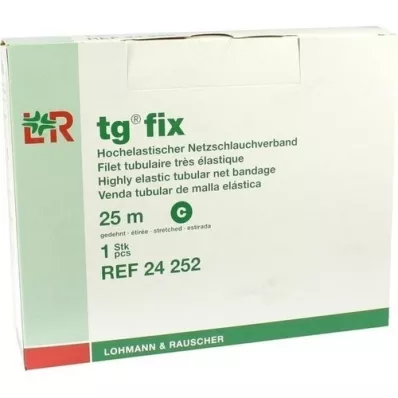 TG bandagem de rede fixa C 25 m branca, 1 peça TG bandagem de rede fixa C 25 m branca, 1 peça
