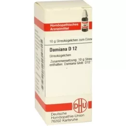 DAMIANA D 12 glóbulos, 10 g