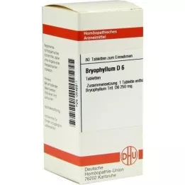 BRYOPHYLLUM D 6 comprimidos, 80 unidades