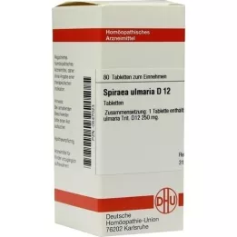 SPIRAEA ULMARIA D 12 comprimidos, 80 unidades