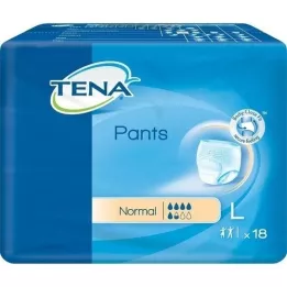 TENA PANTS calças descartáveis normais L, 18 peças