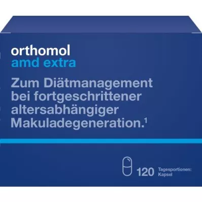 ORTHOMOL AMD cápsulas extras, 120 unidades ORTHOMOL AMD cápsulas extras, 120 unidades