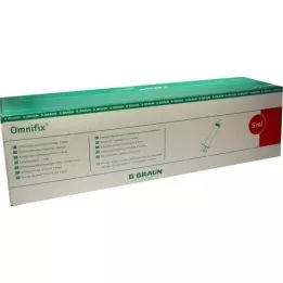 OMNIFIX Solo Spr.5 ml Luer Lock sem látex, 100X5 ml