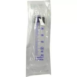 OMNIFIX Solo Spr.50 ml Luer Lock sem látex, 50 ml