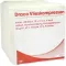 VLIESSTOFF-KOMPRESSEN 10x10 cm não estéril 4 dobras, 100 unid