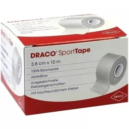 DRACO TAPEVERBAND 3,8 cmx10 m branco, 1 peça