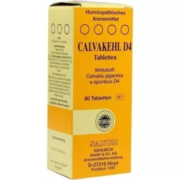 CALVAKEHL D 4 comprimidos, 80 unidades