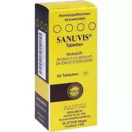 SANUVIS Comprimidos, 80 unidades