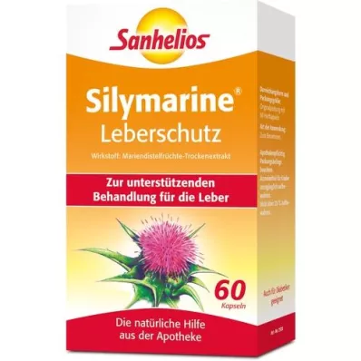 SILYMARINE Cápsulas de proteção hepática, 60 unidades SILYMARINE Cápsulas de proteção hepática, 60 unidades