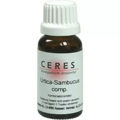 CERES Urtica sambucus comp. gotas, 20 ml CERES Urtica sambucus comp. gotas, 20 ml