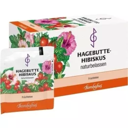 HAGEBUTTE HIBISKUS Saco de filtro, 20X3 g