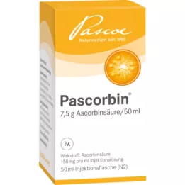 PASCORBIN Frasco de injeção de solução injetável, 50 ml