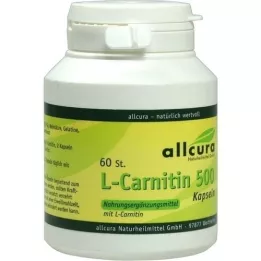 L-CARNITIN KAPSELN 500, 60 peças