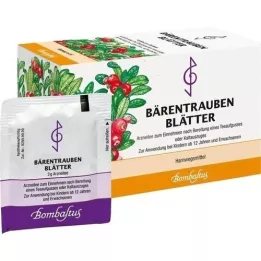 BÄRENTRAUBENBLÄTTER Saco de filtro, 20X3 g