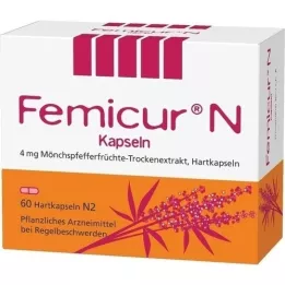 FEMICUR N cápsulas, 60 unidades