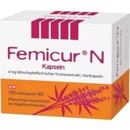 FEMICUR N cápsulas, 100 unidades