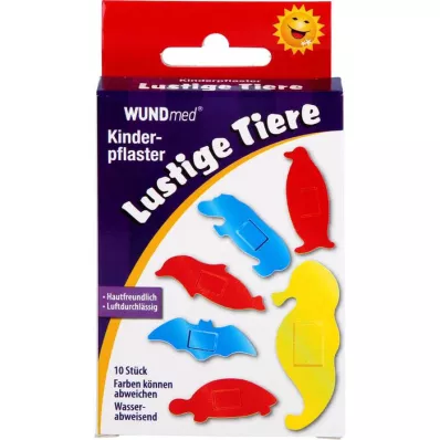 KINDERPFLASTER animais engraçados, 10 peças