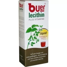 BUER LECITHIN Plus Vitaminas líquidas, 750 ml