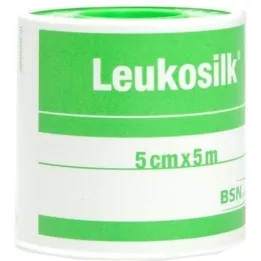 LEUKOSILK 5 cm x 5 m, 1 peça