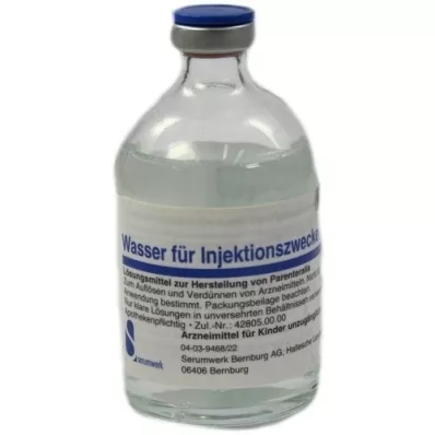 WASSER para fins de injeção, 100 ml WASSER para fins de injeção, 100 ml