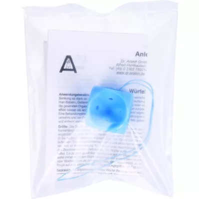 ARABIN Cubo pessário perfurado 29 mm tamanho 1, 1 peça
