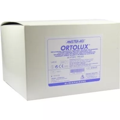 ORTOLUX Bandagem de vidro para relógio grande, 20 peças ORTOLUX Bandagem de vidro para relógio grande, 20 peças