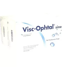 VISC OPHTAL gel ocular senoidal, 120X0,6 ml