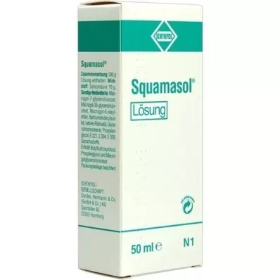 SQUAMASOL Solução, 50 ml SQUAMASOL Solução, 50 ml